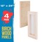 Unfinished Cradled Wood Panels for Painting, 2 Pack of 12x24 inch - Studio Birch Wooden Canvas Boards 3/4" Deep - Mixed-Media Craft, Acrylic, Oil, Encaustic, Paint Pouring Panel Board